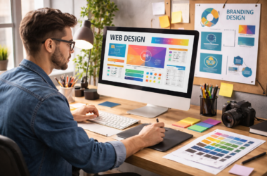 Human-centered technology branding that simplifies complex IT into clear and trustworthy digital experiences for businesses